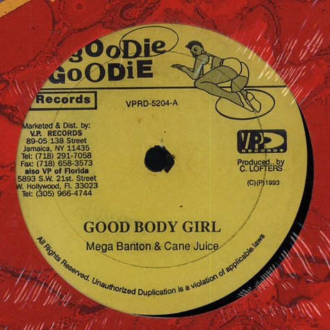 Mega Banton & Cane Juice - Good body girl