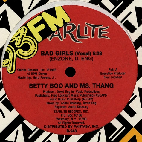 Betty Boo & Ms. Thang - Bad Girls