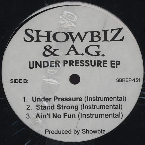 Showbiz & AG - Under Pressure EP