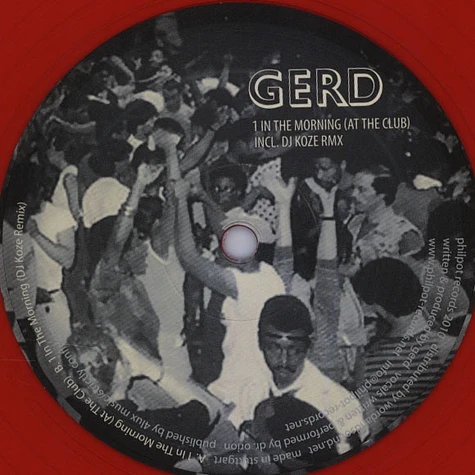 Gerd - 1 In The Morning (At The Club)