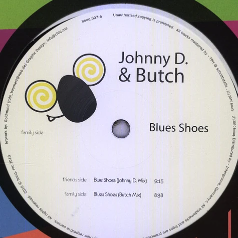 Johnny D. & Butch - Blues Shoes