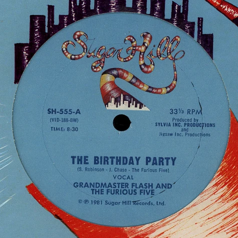 Grandmaster Flash - The Birthday Party