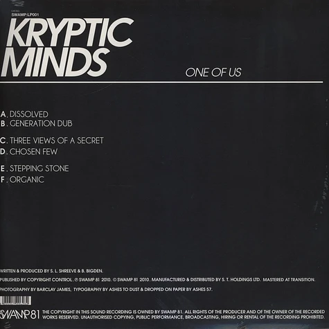 Kryptic Minds - One Of Us