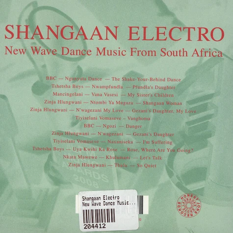 Shangaan Electro - New Wave Dance Music From South Africa