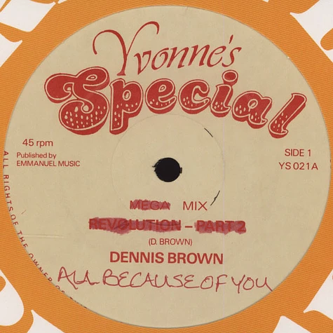 Dennis Brown - All because of you