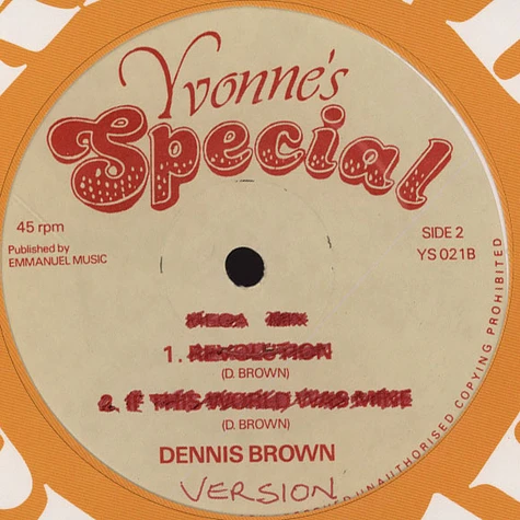 Dennis Brown - All because of you