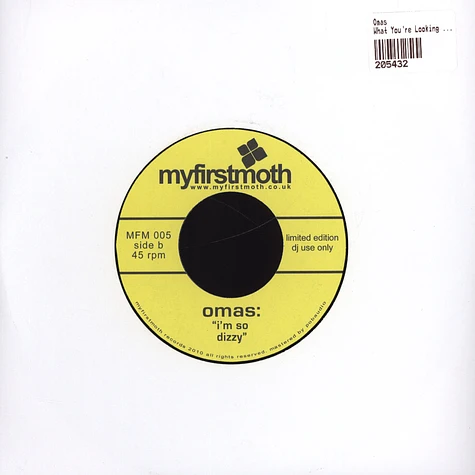Omas - What You're Looking For / I'm So Dizzy