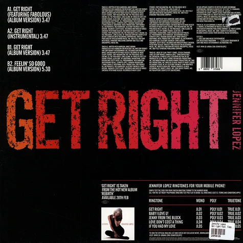 Jennifer Lopez - Get right feat. Fabolous
