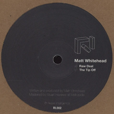 Matt Whitehead - Raw Deal