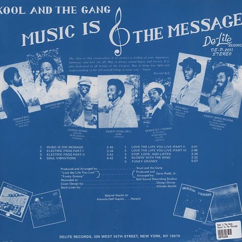 Kool & The Gang - Music Is The Message