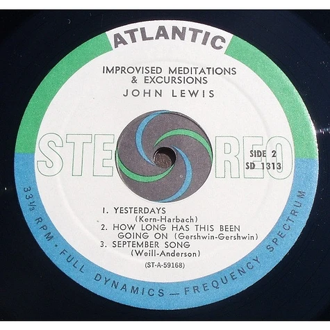 John Lewis - Improvised Meditations & Excursions