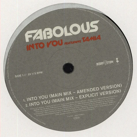 Fabolous - Into you feat. Tamia