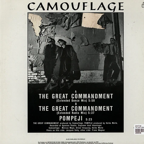 Camouflage - The Great Commandment