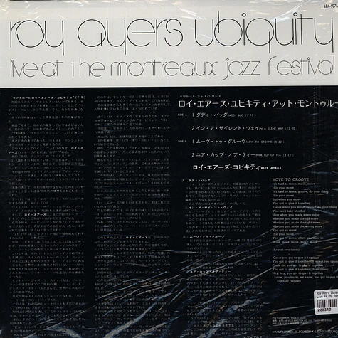 Roy Ayers Ubiquity - Live At The Montreaux Jazz Festival