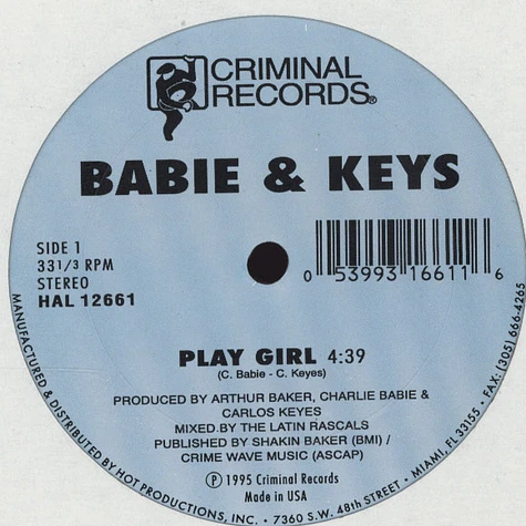 Babie & Keys - Play Girl