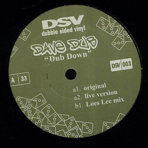 Dave Dub - Dub Down