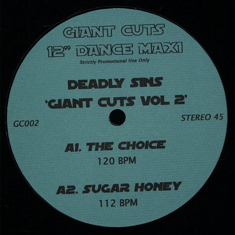 Deadly Sins - Giant Cuts Volume 2