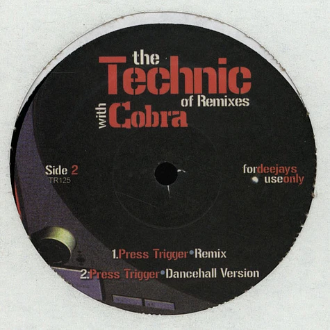 Sean Paul / Cobra - The Technic Of Remixes With Sean Paul & Cobra