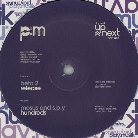 Beta 2 / Mosus & S.P.Y - Release / Hundreds
