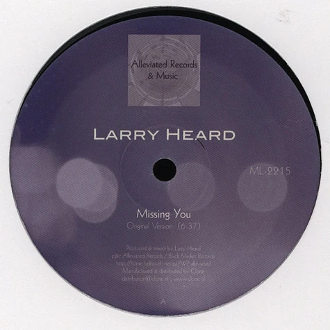 Larry Heard - Missing You