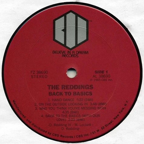 The Reddings - Back To Basics