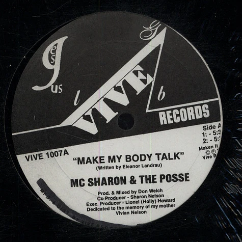 MC Sharon & The Posse - Make My Body Talk