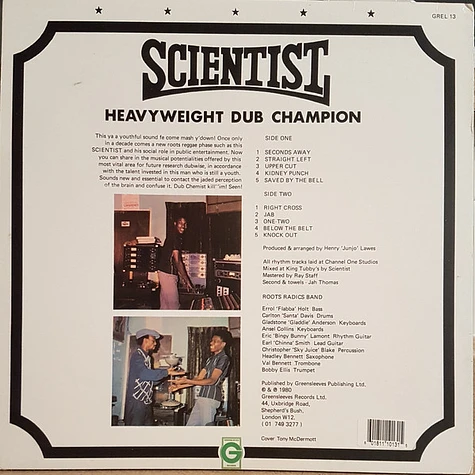 Scientist - Heavyweight Dub Champion