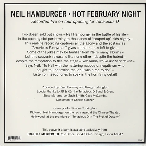 Neil Hamburger - Hot February Night