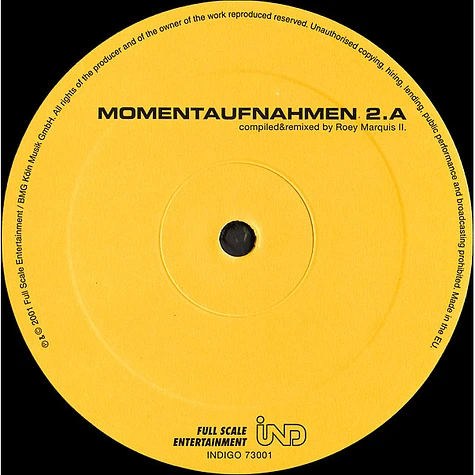 Roey Marquis II - Momentaufnahmen 2