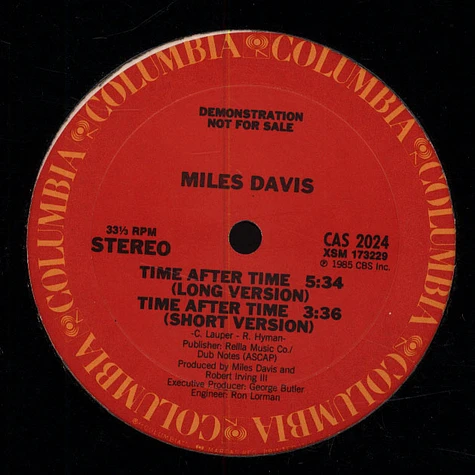 Miles Davis - Time After Time