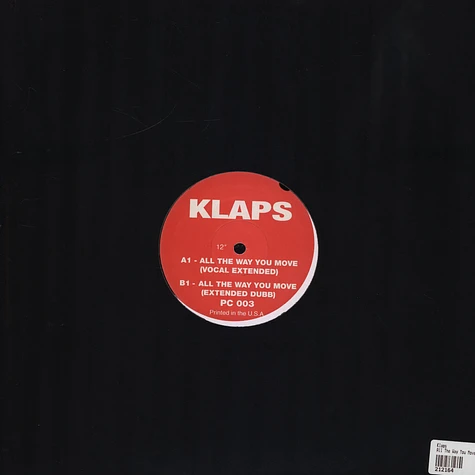 Klaps - All The Way You Move