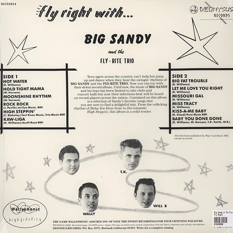 Big Sandy & The Fly-Rite Trio - Fly Right