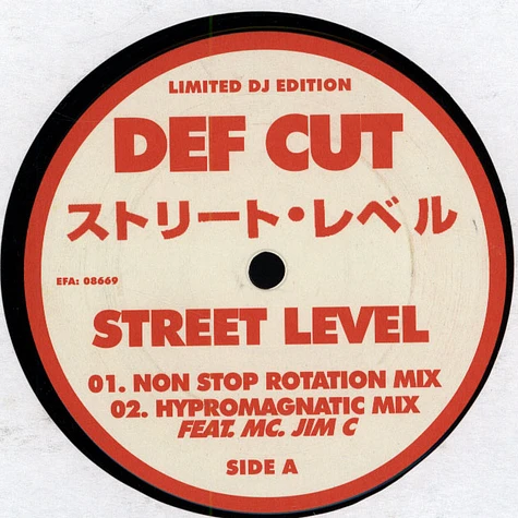 Def Cut - Street Level / Love For The Streets