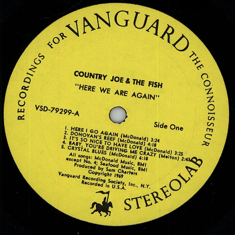 Country Joe & The Fish - Here We Are Again