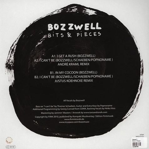 Bozzwell - Bits & Pieces