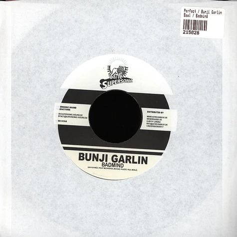 Perfect / Bunji Garlin - Bawl / Badmind