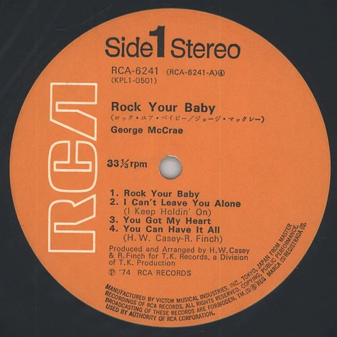 George McCrae - Rock Your Baby