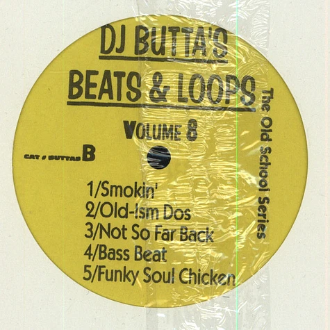 DJ Butta Loops - Beats & Loops Volume 8 - The Old School Series