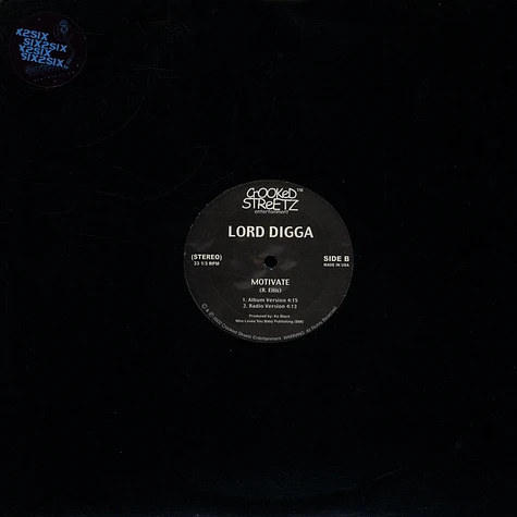 Lord Digga - Simply Sweet / Motivate
