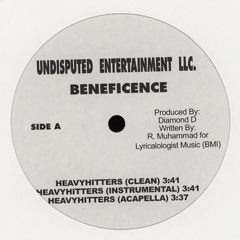 Beneficence - Heavyhitters / Royal Dynasty