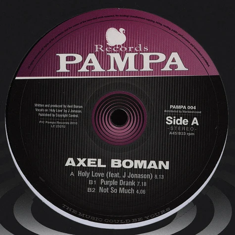 Axel Boman - Holy Love