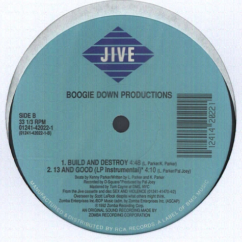 Boogie Down Productions - 13 and good