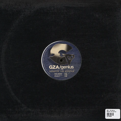 GZA / The Genius - Beneath The Surface