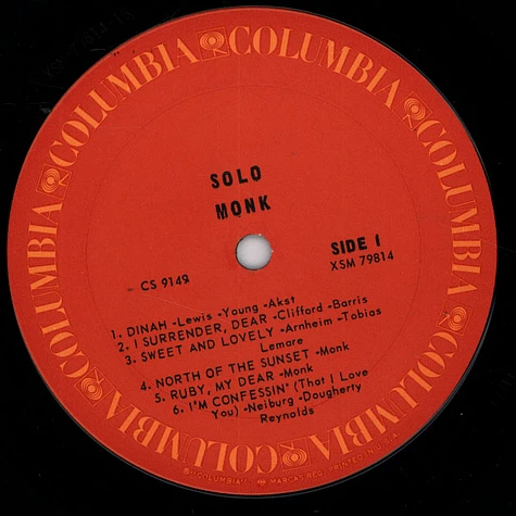 Thelonious Monk - Solo Monk