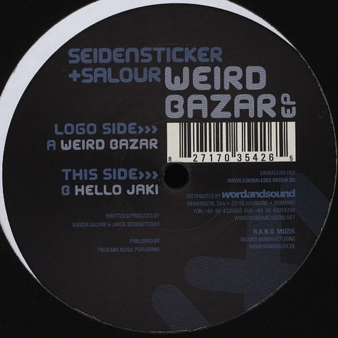 Seidensticker & Salour - Weird Bazar EP