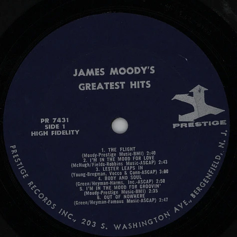 James Moody - Greatest Hits