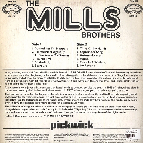 The Mills Brothers - The Mills Brothers