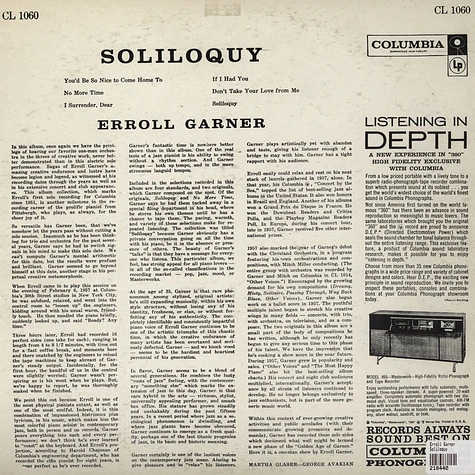 Erroll Garner - Soliloquy