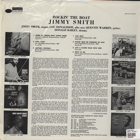 Jimmy Smith - Rockin' The Boat