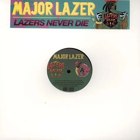 Major Lazer - Lazers Never D.I.E. EP